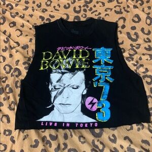 David Bowie Graphic Tank Top